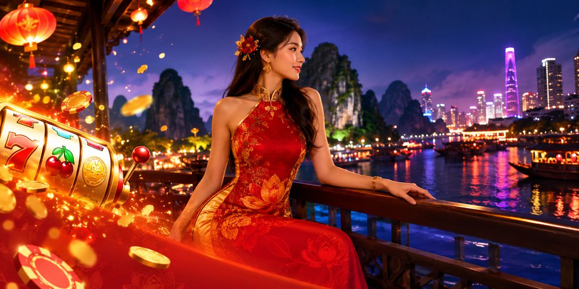 Người chơi slot game tại lễ hội Ninh Bình trên điện thoại di động