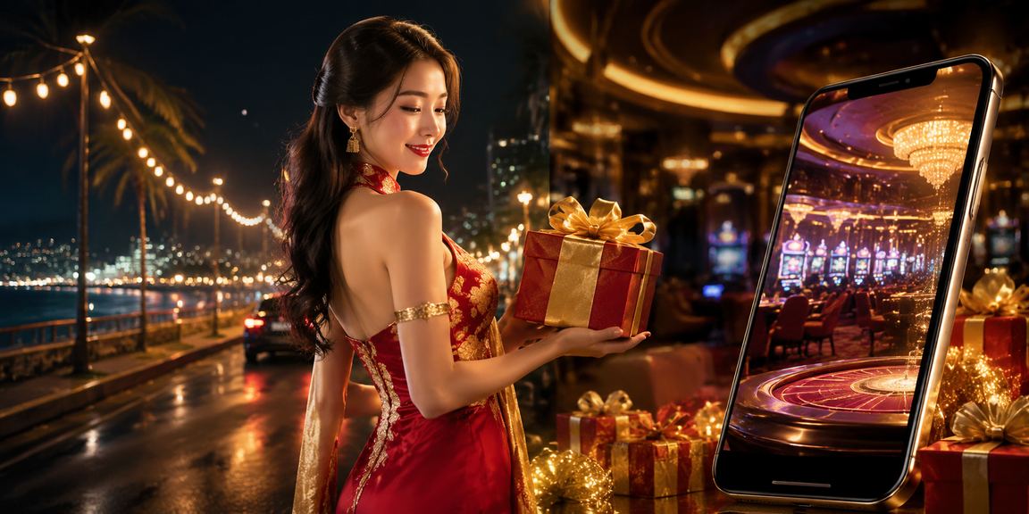 Người chơi casino di động tại bãi biển Phan Thiết với điện thoại